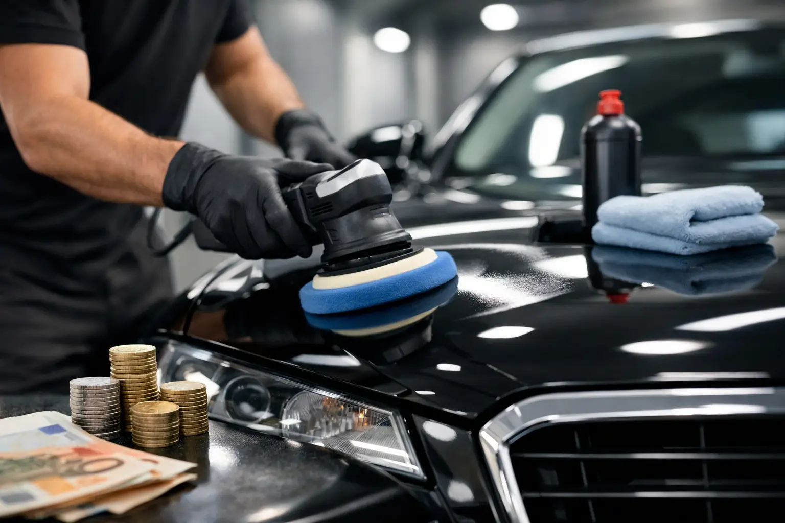 Auto polieren lassen — Kosten realistisch erklärt